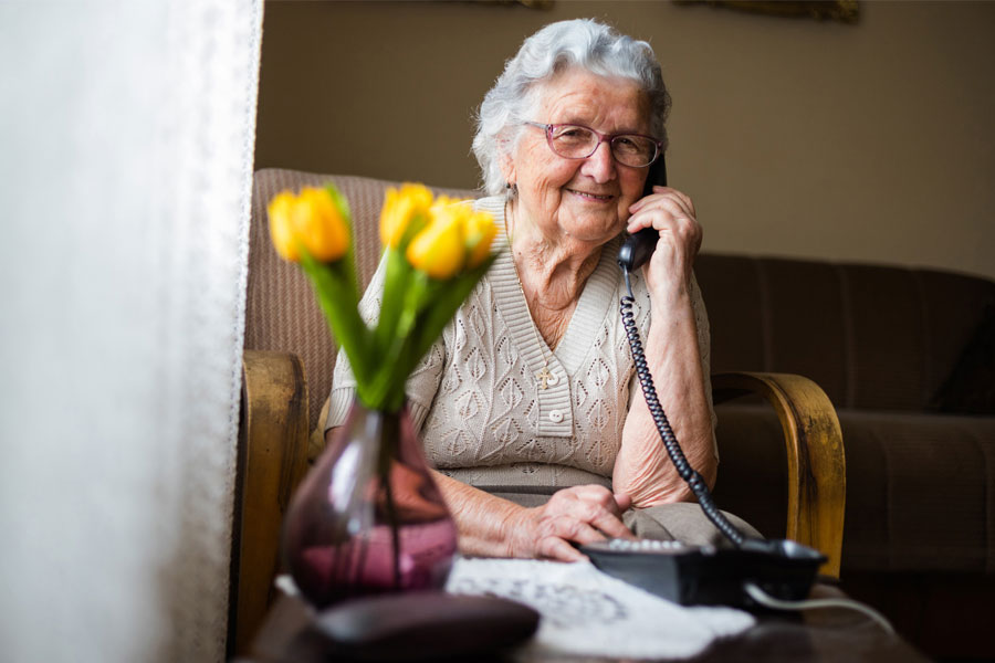 single lady old